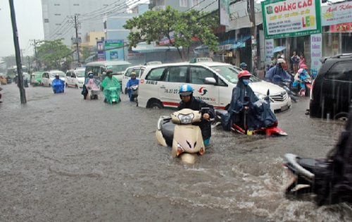 TP. Hồ Chí Minh cứ mưa là ngập