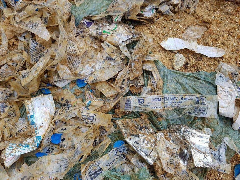 rác thải y tế, rác thải, Hà Tĩnh, ô nhiễm môi trường