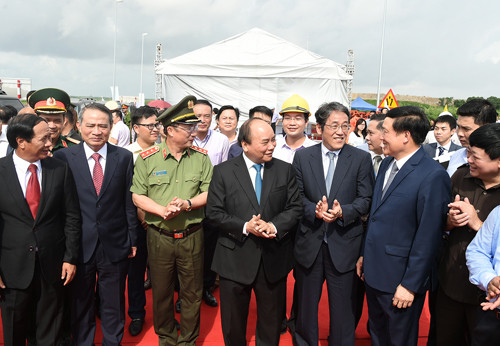 Thủ tướng, Nguyễn Xuân Phúc, cầu vượt biển, Tân Vũ-Lạch Huyện, Hải Phòng, thông xe