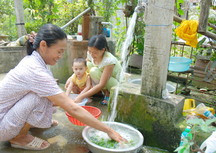 Hà Nội: “Xốc” tiến độ các dự án cấp nước sạch nông thôn