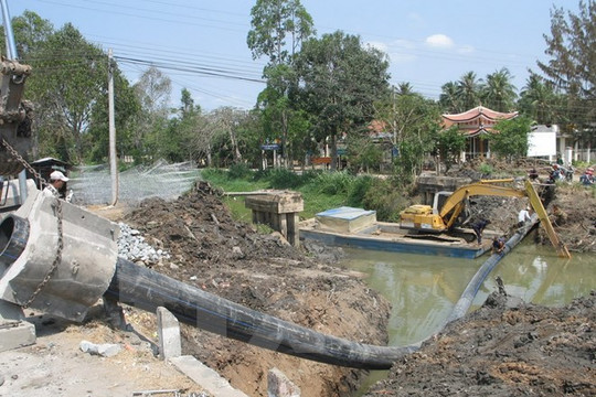 Tiền Giang cung cấp nước ngọt cho 30.000 hộ dân vùng hạn mặn