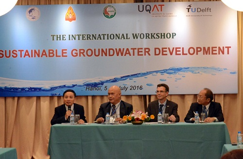 Hội thảo quốc tế về phát triển nước ngầm bền vững