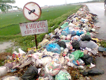 Người dân vứt rác bừa bãi sẽ bị phạt tới 7 triệu đồng