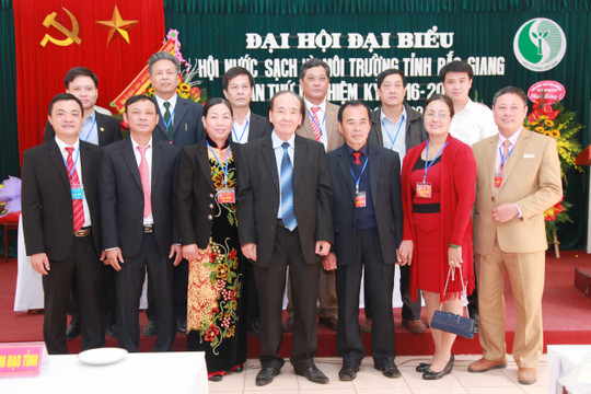 Hội Nước sạch và Môi trường tỉnh Bắc Giang tổ chức đại hội đại biểu lần thứ 3 (2016 – 2021)