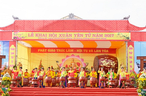 Quảng Ninh: Khai hội Xuân Yên Tử 2017