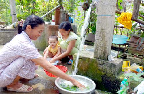 Hà Nội: Giải tỏa cơn khát nước sạch cho các huyện ngoại thành