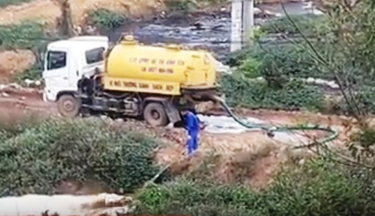 Vĩnh Phúc: Công ty CP MT và Dịch vụ đô thị Vĩnh Yên là thủ phạm trong vụ xả nước thải