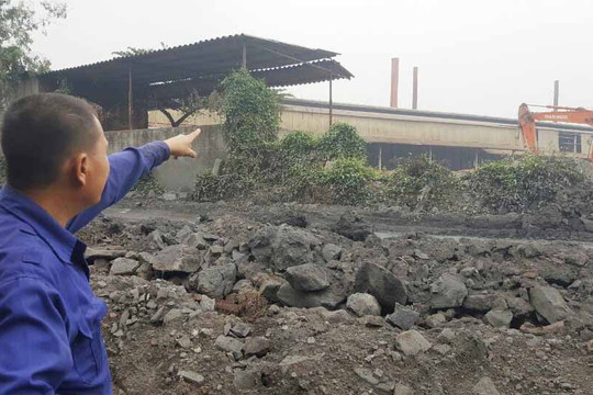 UBND tỉnh Quảng Ninh vào cuộc vụ Công ty CP sản xuất vật liệu xây dựng Kim Sơn 409 gây ô nhiễm môi trường.
