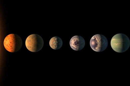 Phát hiện 7 hành tinh to bằng Trái đất của hệ TRAPPIST-1