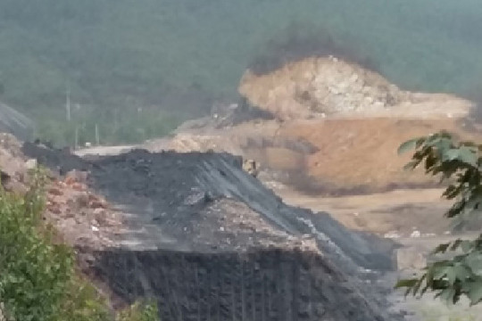 Đông Triều, Quảng Ninh: Lợi dụng dự án nhà máy xử lý rác để khai thác than trá hình?