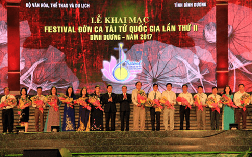 Bình Dương: Khai mạc Festival Đờn ca tài tử Quốc gia lần thứ hai