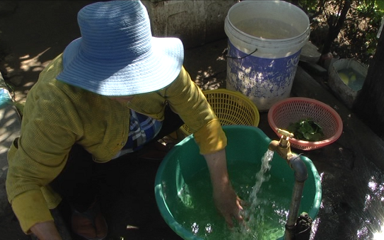 Ninh Thuận: Dân phải dùng nước bẩn của nhà máy nước sạch