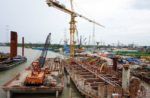 Công trình chống ngập 10.000 tỷ của Sài Gòn gặp khó khăn trong GPMB