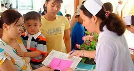 Hàng nghìn trẻ em ở huyện Phú Xuyên được cấp BHYT