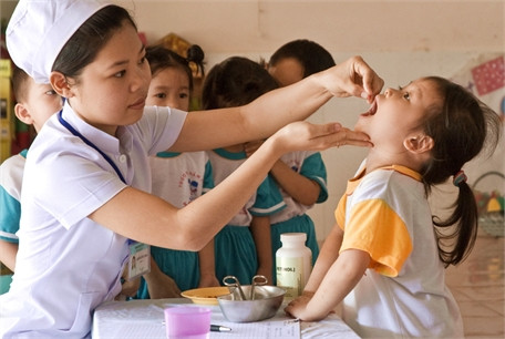 Hà Nội: Hơn 460.000 trẻ sẽ được uống vitamin A