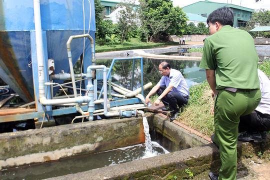 KCN Lộc Sơn: Hơn 10 năm hoạt động không có hệ thống xử lý nước thải