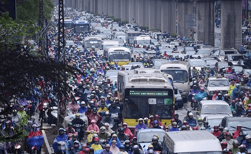 Hà Nội: Dự kiến cấm xe máy ở các quận nội thành từ năm 2030