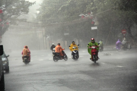 Chủ động ứng phó mưa lớn ở Hà Nội