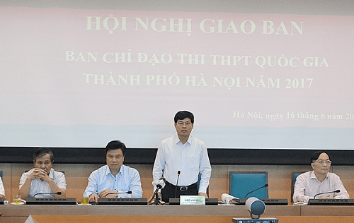 Kỳ thi THPT Quốc gia TP Hà Nội 2017: Đảm bảo an toàn, nghiêm túc, khách quan