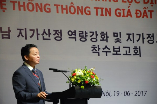 Bộ trưởng Trần Hồng Hà: Dự án VietLIS tạo bước đột phá trong công tác quản lý đất đai