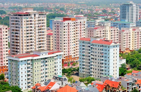 Giá nhà tại Hà Nội tăng nhẹ từ 3% – 5% so với cùng kỳ năm 2016