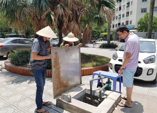 Bài toán nước sạch của KĐT bán đảo Linh Đàm