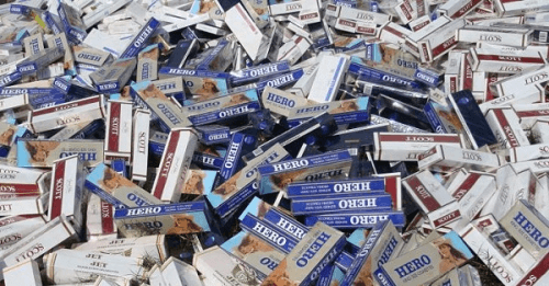 Quảng Trị: Thu giữ 7.000 bao thuốc lá nhập lậu