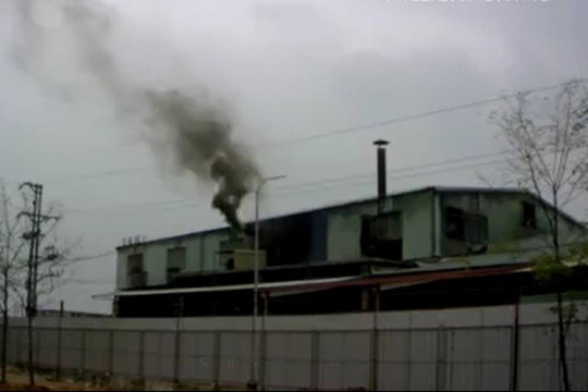 Nhà máy Sunhouse xả khói bụi gây ô nhiễm môi trường