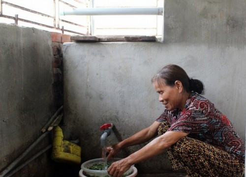 Hà Nội: Đảm bảo 50% dân số 4 huyện Tây Nam được cung cấp nước sạch