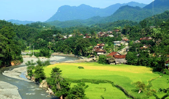 Những bản làng đẹp thơ mộng bên khe suối vùng cao Nghệ An