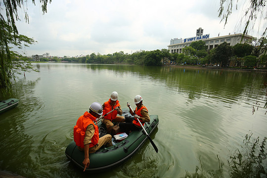 Hà Nội: Triển khai cải tạo môi trường nước hồ Hoàn Kiếm thận trọng, khoa học