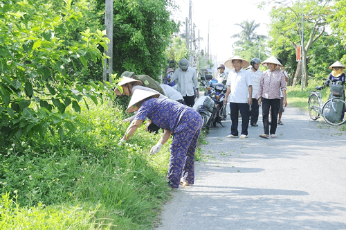 Nam Định: Ra quân làm sạch môi trường tại huyện Giao Thủy