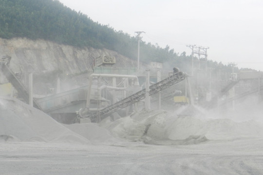 Tam Đảo(Vĩnh Phúc): Công ty Bảo Quân khai thác đá gây ô nhiễm môi trường