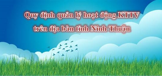 Ninh Thuận ban hành Quy định quản lý hoạt động khí tượng thủy văn