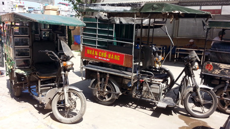 Hà Nội: Xiết chặt quản lý, tiến đến tịch thu xe ba bánh ‘nhái’