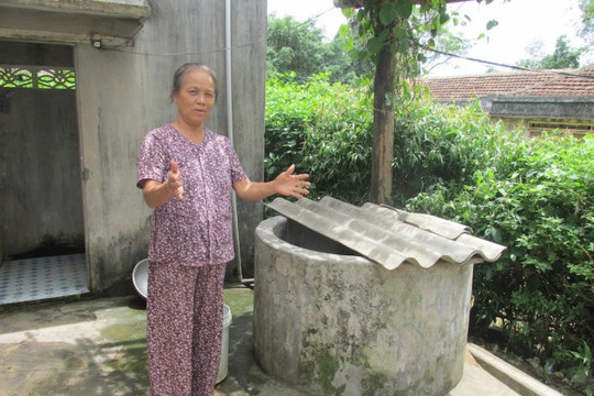 Bình Định: 266 hộ gia đình xã Nhơn Tân phải dùng nước hồ sinh hoạt vào mùa nóng
