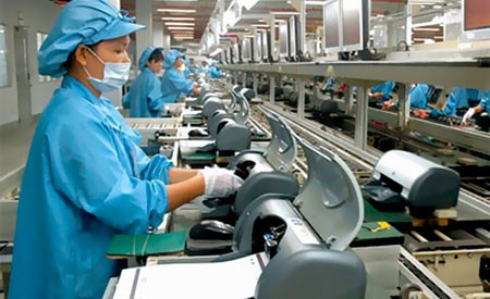 Chỉ số sản xuất công nghiệp của thành phố Hà Nội tăng 9%
