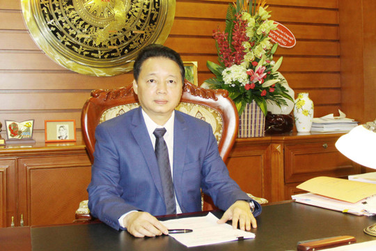 Thư chúc mừng của Bộ trưởng Bộ Tài nguyên và Môi trường Trần Hồng Hà nhân kỷ niệm 15 năm thành lập Bộ