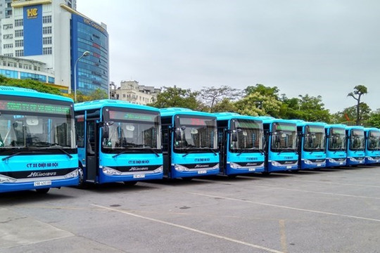 TP. Hà Nội thay thế nhiều xe buýt với các tiện ích mới, wifi miễn phí