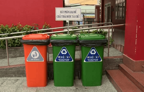 Phân loại rác tại nguồn để chất thải được tái chế
