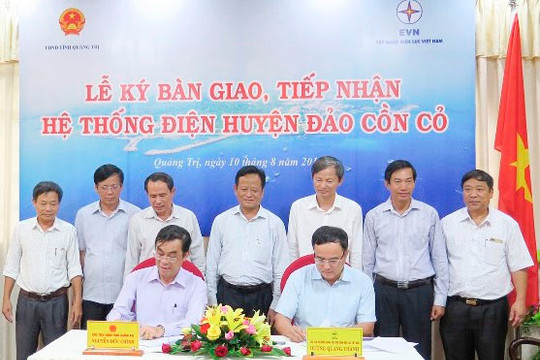 Quảng Trị: Huyện đảo Cồn Cỏ được cấp điện 24/24 giờ