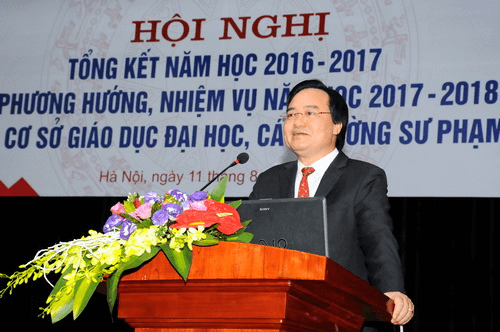 Bộ trưởng Phùng Xuân Nhạ: Đẩy mạnh tự chủ đại học để nâng cao chất lượng