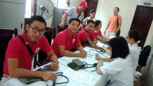 Chương trình hiến máu “Hạ Hồng” tại Bệnh viện Việt Đức
