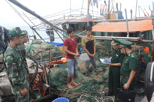 Quảng Ninh: Bắt quả tang tàu cá khai thác “tận diệt”