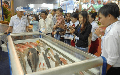 Khai mạc Hội chợ triển lãm Thủy sản quốc tế – Vietfish 2017