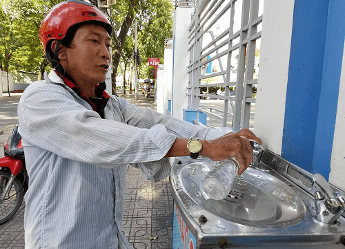 TP.Hồ Chí Minh: Thí điểm uống nước sạch tại vòi ở nơi công cộng