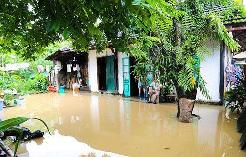 Điện Biên: Mưa lớn gây ngập úng tại nhiều địa phương