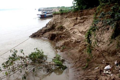 Hà Nội: Phê duyệt 2 dự án xử lý chống sạt lở bờ hữu sông Hồng