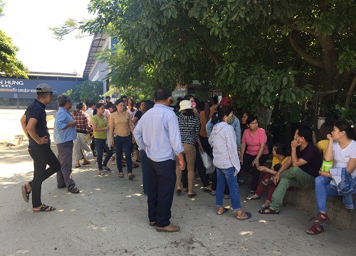 Đà Nẵng: Hàng chục công nhân đình công phản đối quy chế mới của công ty