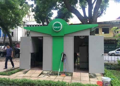 TP.Hà Nội: Lắp đặt nhà vệ sinh công cộng-Chậm tiến độ vì còn vướng mắc